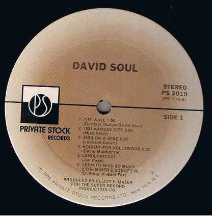 David Soul - secondary