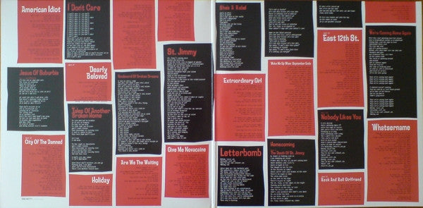 American Idiot - secondary