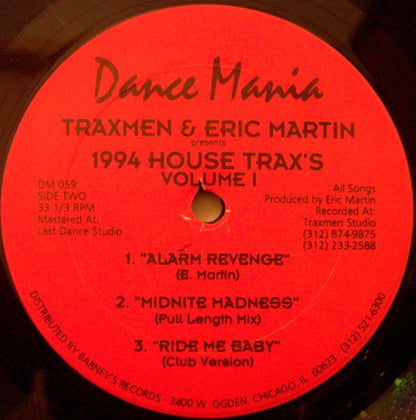 1994 House Trax's Volume I - secondary