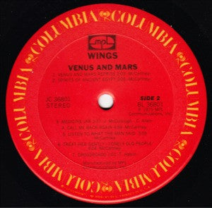 Venus And Mars - secondary