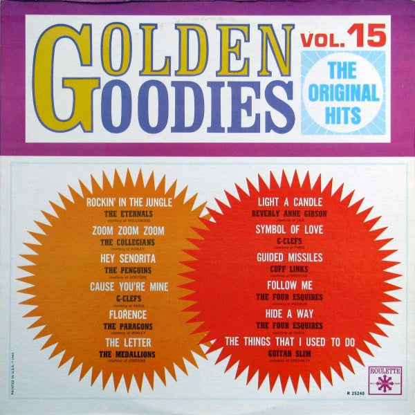 Golden Goodies - Vol. 15 - primary