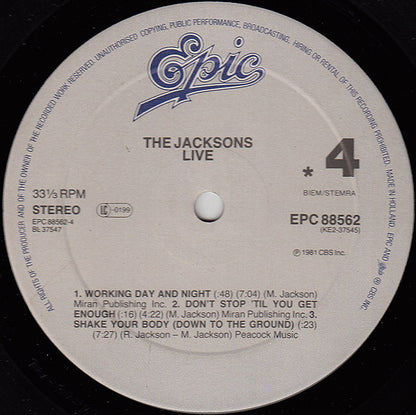 The Jacksons - Live