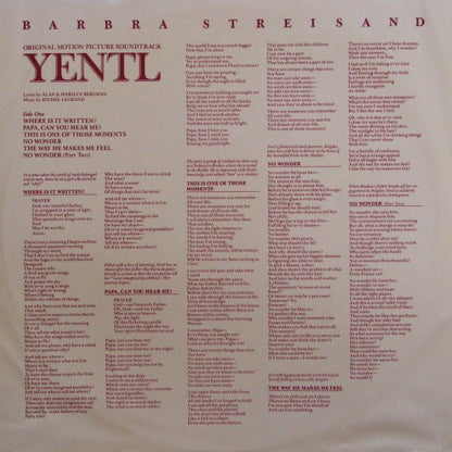 Yentl (Original Motion Picture Soundtrack) - secondary
