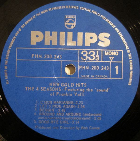 The Four Seasons - New Gold Hits