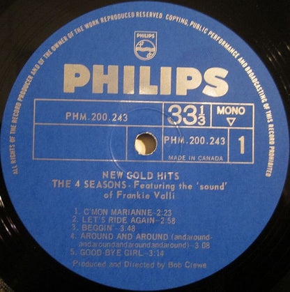 The Four Seasons - New Gold Hits