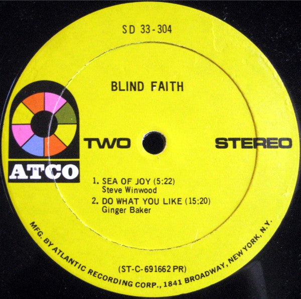 Blind Faith - secondary