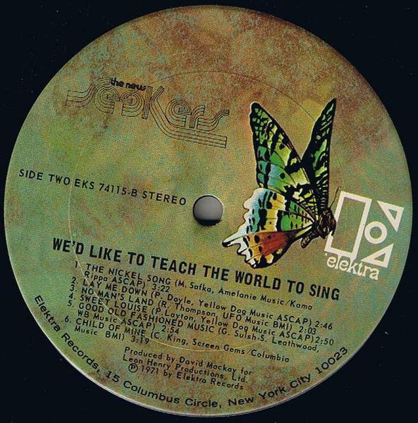 We'd Like To Teach The World To Sing - secondary