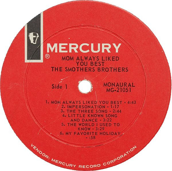 Smothers Brothers - Mom Always Liked You Best!