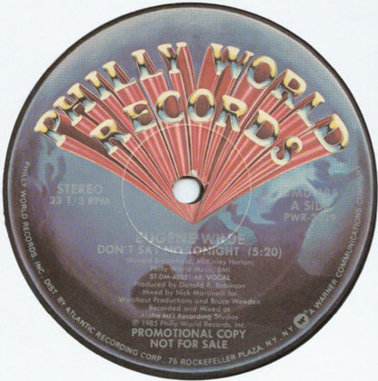 Don't Say No Tonight / Gotta Get You Home Tonight - secondary