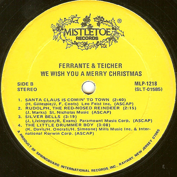Ferrante & Teicher - We Wish You A Merry Christmas