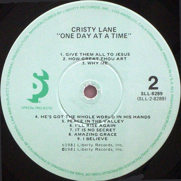 Cristy Lane - One Day At A Time