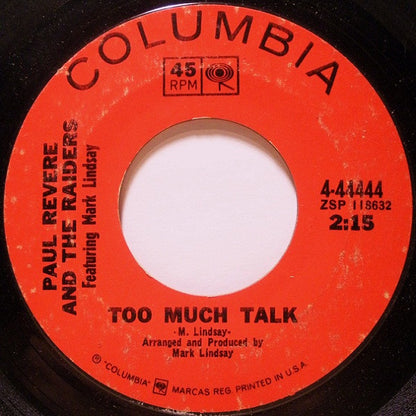 Too Much Talk - secondary
