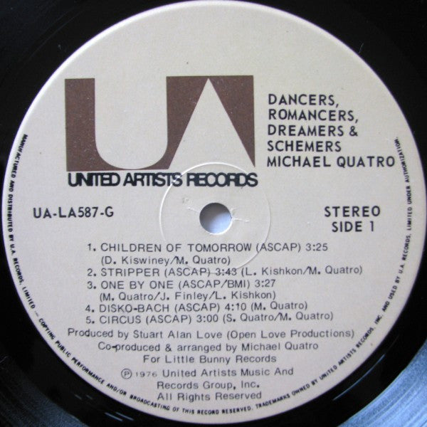 Dancers, Romancers, Dreamers & Schemers - secondary