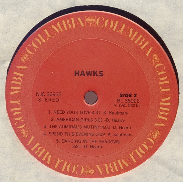 Hawks - secondary