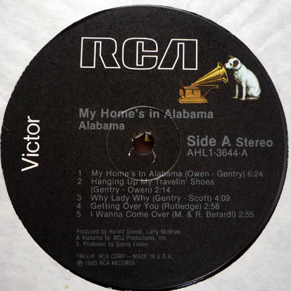 My Home's In Alabama - secondary