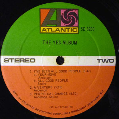 The Yes Album - secondary