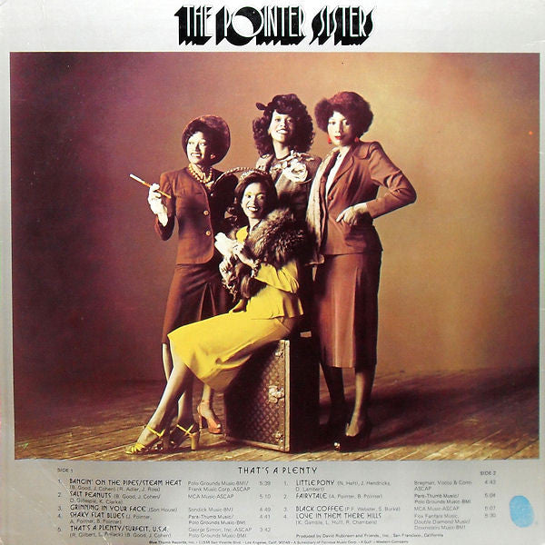 Pointer Sisters - That's A Plenty