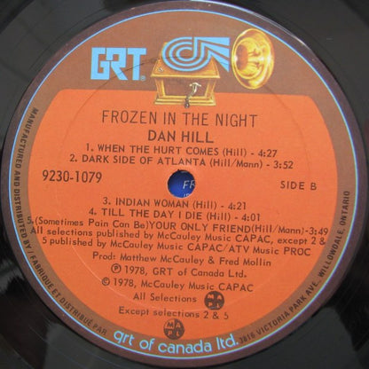 Frozen In The Night - secondary