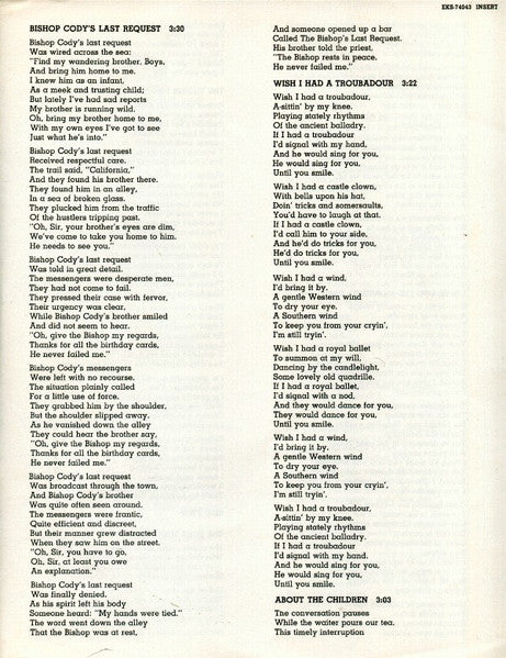 The Things I Notice Now - secondary