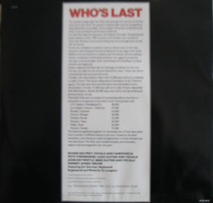The Who - Who's Last