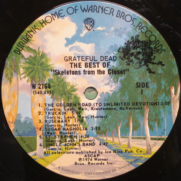 The Best Of The Grateful Dead: Skeletons From The Closet - secondary