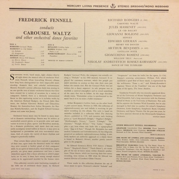 Frederick Fennell, The London Pops Orchestra - Carousel Waltz And Other Orchestral Dance Favorites