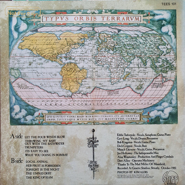 Let The Four Winds Blow - secondary