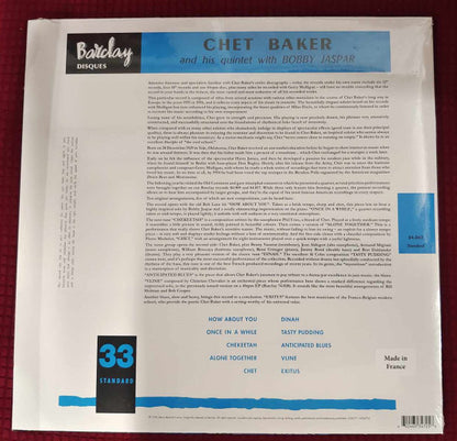 Chet Baker And His Quintet With Bobby Jaspar - secondary