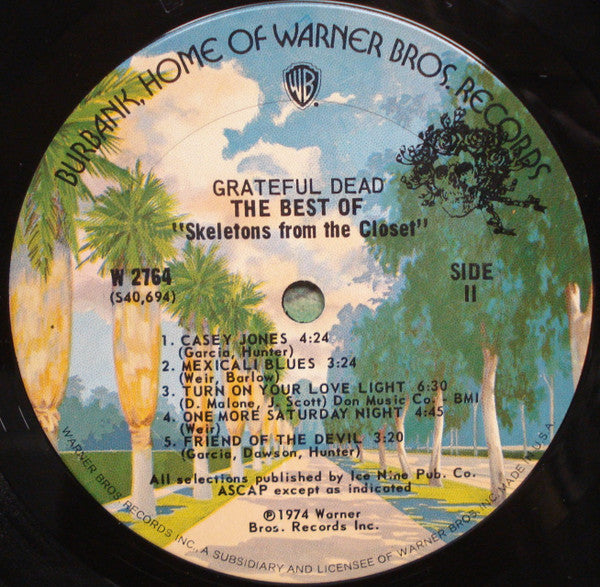 The Best Of The Grateful Dead: Skeletons From The Closet - secondary