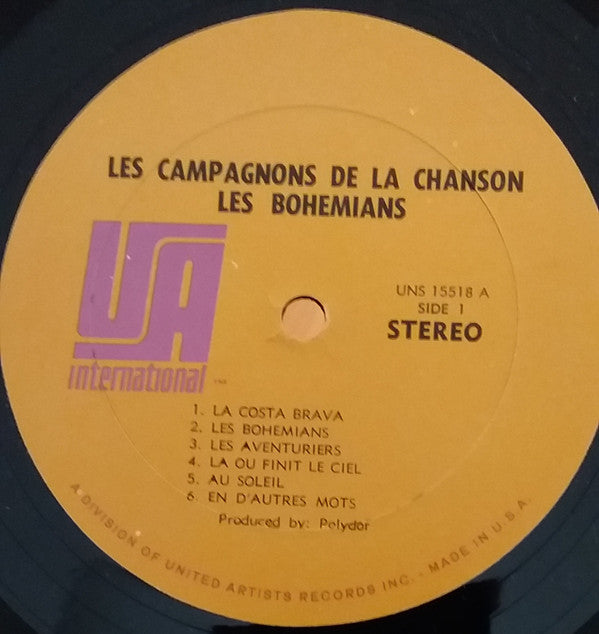 Les Compagnons De La Chanson - Les Bohemiens