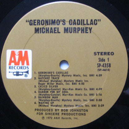 Geronimo's Cadillac - secondary
