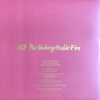 The Unforgettable Fire - secondary