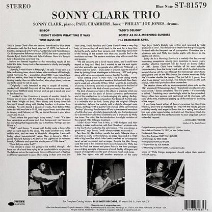 Sonny Clark Trio - secondary
