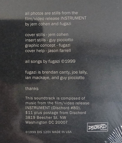 Instrument Soundtrack - secondary