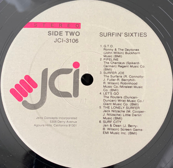 Surfin' Sixties - secondary