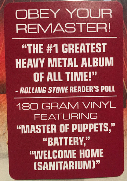 Master Of Puppets - secondary