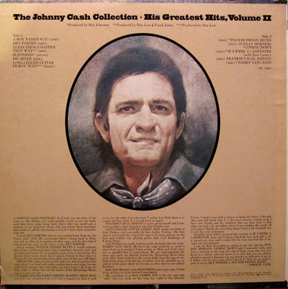 The Johnny Cash Collection • His Greatest Hits, Volume II - secondary