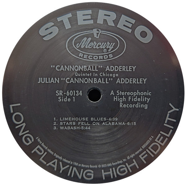 Cannonball Adderley Quintet In Chicago - secondary