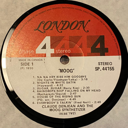 Claude Denjean - Moog! - Claude Denjean - And The Moog Synthesizer