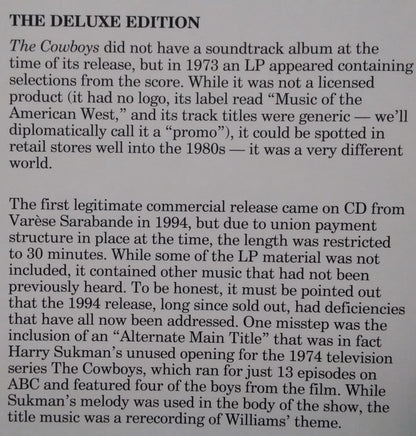 The Cowboys (Original Motion Picture Soundtrack) - secondary