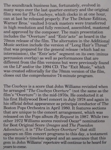 The Cowboys (Original Motion Picture Soundtrack) - secondary