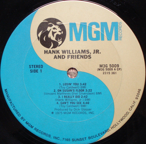 Hank Williams, Jr. And Friends - secondary