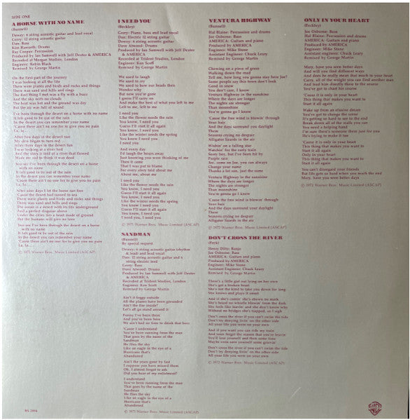 History · America's Greatest Hits - secondary