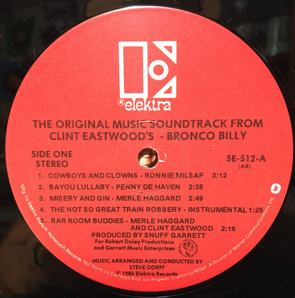 The Original Music Soundtrack From Clint Eastwood's - Bronco Billy - secondary