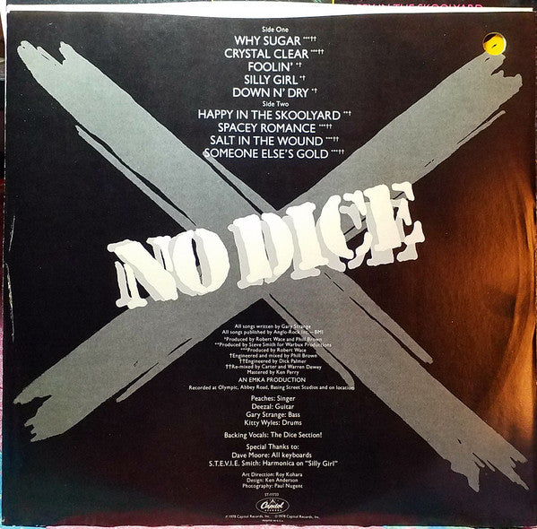 No Dice - secondary