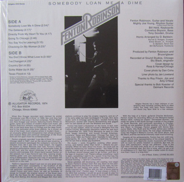 Somebody Loan Me A Dime - secondary