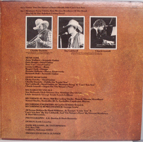 Hank Williams, Jr. And Friends - secondary