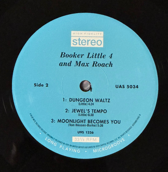 Booker Little 4 & Max Roach - secondary