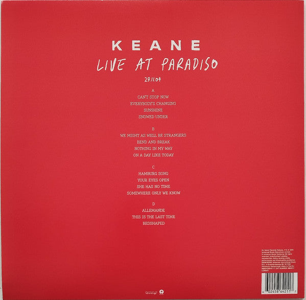 Live At Paradiso 29.11.04 - secondary