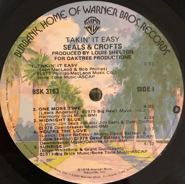 Takin' It Easy - secondary
